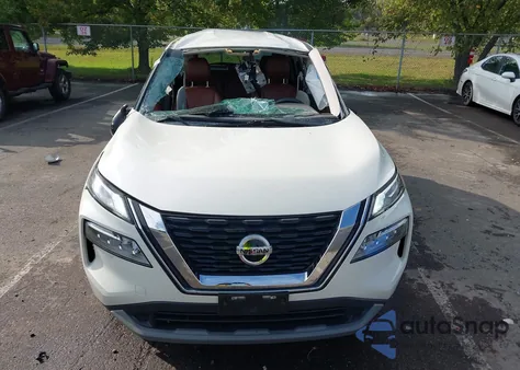 2021 Nissan Rogue Sv Intelligent Awd из США, поврежденный, VIN JN8AT3BB2MW224390